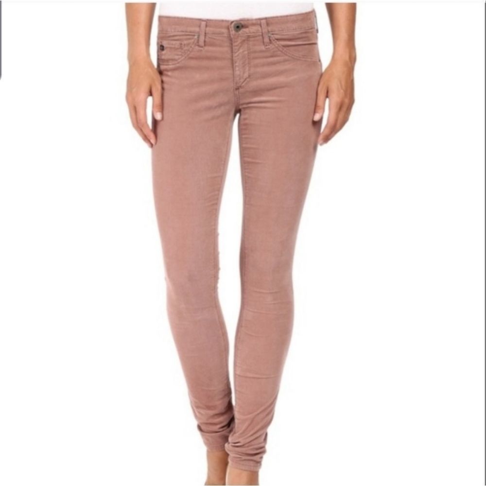 Ag Adriano Goldschmied the legging super skinny corduroy jeans sz 27R
